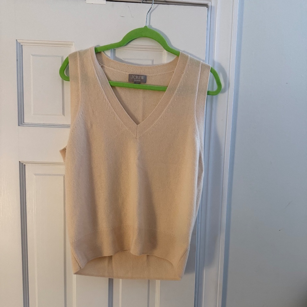 JCrew Cashmere Vest